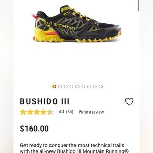 La Sportiva Bushido 3 - NWT